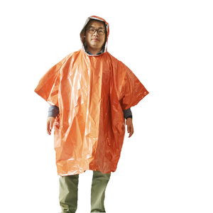 Double-sided Keep Warm Rain Coat Thermal Waterproof Ultralight Survival <b>Ponchos</b> Emergency Aluminum Foil Outdoor Hiking for - Product Image 6