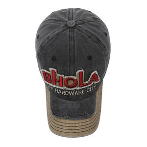 Gorra de Béisbol Retro de 6 Paneles de Algodón con Logotipo HOLA Bordado, Gorra Snapback Unisex Estilo Hip Hop Urbano para Uso Casual al Aire Libre - Product Image 3