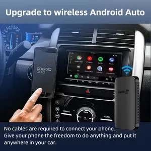 Fábrica de Adaptadores Inalámbricos <span class=keywords><strong>Carlinkit</strong></span> <span class=keywords><strong>A2A</strong></span> para Android Auto, Convierte Android con Cable a Inalámbrico, Producto de Electrónica para Automóviles - Product Image 3