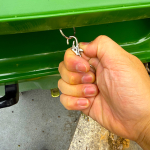 <span class=keywords><strong>Poubelle</strong></span> <span class=keywords><strong>Poubelle</strong></span> en plastique HDPE avec structure debout Grand camion à ordures à roues pour assainissement extérieur 400L - Product Image 6