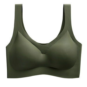 Confortável Sexy Seamless Bra <span class=keywords><strong>Push</strong></span> up Sutiã Plus Size das mulheres Bras Wireless Backless Bralette Yoga Vest Bras Underwear - Product Image 5