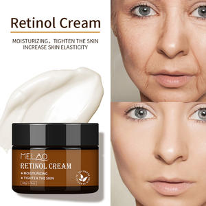 Crema facial nutritiva orgánica de 55ml para eliminar arrugas, crema facial de colágeno de retinol antienvejecimiento con vitamina de ácido hialurónico - Product Image 3
