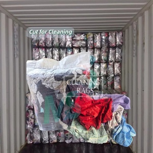 Chiffons en coton de haute qualité, chiffons de nettoyage industriels mélangés, chiffons en coton pour le nettoyage - Product Image 1