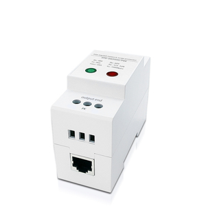 อุปกรณ์ป้องกันไฟกระชากสำหรับจอภาพแบบ Gigabit PoE รองรับการส่งข้อมูล 1000Mbps สำหรับอุปกรณ์ที่ใช้พลังงาน PoE ผลิตจากวัสดุ ABS ผลิตที่กวางตุ้ง ประเทศจีน - Product Image 1