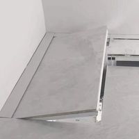 Porte invisible pour sous-sol, trappe escamotable automatique dissimulée pour local de rangement et trappe de plafond