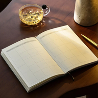 Carnet A5 en cuir PU de haute qualité, personnalisable avec logo imprimé, reliure cousue pour agenda hebdomadaire, idéal pour les entreprises