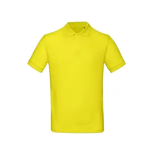 Рубашка-поло мужская с круглым вырезом, 100% хлопок, логотип под заказ