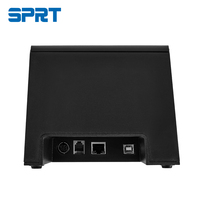 Impresora Térmica de Recibos de Alta Velocidad de 80 mm con Cortador Automático, Impresora Térmica POS, Papel Térmico en Stock