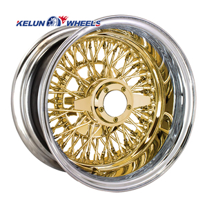 ฝาครอบล้อขนาด 13 14 นิ้ว สีทองลายลวด - Product Image 4
