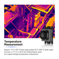 Módulo de Cámara Térmica Tiny1-C Ultracompacto de 13.2 mm, 256x192, VOx Sin Refrigeración, 12μm LWIR 8-14μm, Interfaz SPI DVP I2C