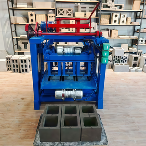 I prodotti più venduti possono essere abbinati a generatori diesel per produrre macchine per la produzione di mattoni cavi da 8 pollici con stampi sostituibili - Product Image 4