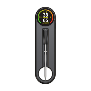 Thermomètre numérique sans fil intelligent à sonde ultra-fine 820FT avec écran/support rotatif, contrôle par application pour barbecue, grillades et cuisson des aliments - Product Image 2