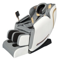 Canapé de massage électrique 3D Shiatsu à prix OEM, gravité zéro, luxe, piste SL, fauteuil de massage complet avec musique Bluetooth