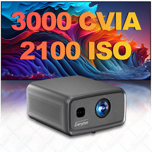 Projecteur 3000 CVIA de luminosité, 4k Android 15, Projecteur 4k, Proyector 4k, Projecteur vidéo 4k, LED Beamer LCD 1080P, Projecteur 4k - Product Image 1
