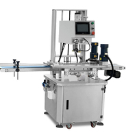 Machine de remplissage et de bouchage de liquides entièrement automatique à grande vitesse, ligne de production réglable pour boissons, lait et liquides