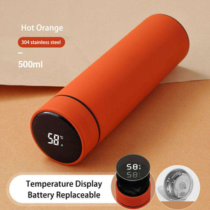 Bouteille isotherme intelligente avec affichage LED de la température, maintien au chaud de 6 à 12 heures, double paroi en acier inoxydable. - Product Image 6