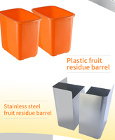 Presse-fruits Commercial en acier inoxydable, presse-fruits électrique Orange