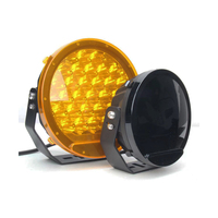 Aurora 2026, Nueva Luz de Trabajo LED de 9 Pulgadas, 12V 24V, Blanca y Amarilla, Alta Potencia 165W, 4x4, IP67, Foco para Todoterreno
