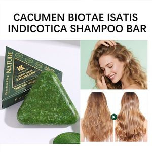 Savon Solide Triangulaire Sept Verts Bio Naturel Herbal Nourrissant Fait Main pour Peaux Sensibles Marque Privée Originale - Product Image 4