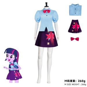 <span class=keywords><strong>My</strong></span> Little Ponyed Twilight Sparkle Applejack Fluttershy Cosplay vestido traje al por mayor - Product Image 6