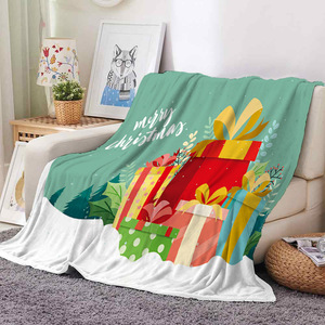 Giáng Sinh Ném Chăn Người Tuyết Tùy Chỉnh In Sofa Giường Siêu Mềm Flannel Chăn Cho Trang Trí Nội Thất - Product Image 2