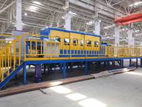 Laminoir à tiges en aluminium à deux rouleaux de parallélisme 380V 100-500kW facile à utiliser avec PLC et moteur pour le laminage des métaux à contrainte résiduelle