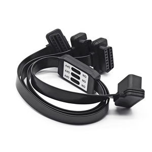 <span class=keywords><strong>สาย</strong></span>เคเบิลแบบเปิดสำหรับต่อ <span class=keywords><strong>OBD2</strong></span> OBD ตัวเมีย16Pin พร้อมสวิตช์ตัวเชื่อมต่อการวินิจฉัยสวิตช์1 in 3 Y ตัวแปลงอะแดปเตอร์ตัวผู้ - Product Image 4