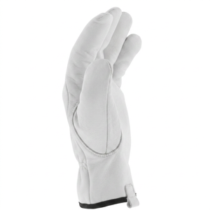 Gants de conducteur en cuir de vache véritable, gants de travail de sécurité en cuir de vachette de qualité supérieure, robustes pour la construction, l'industrie, l'entrepôt, la ferme, le ranch - Product Image 3