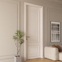 Porte intérieure en bois blanc minimaliste de haute qualité TECHTOP, épaisseur 40 mm, isolation phonique, chambre à coucher, salon, appartement, villa