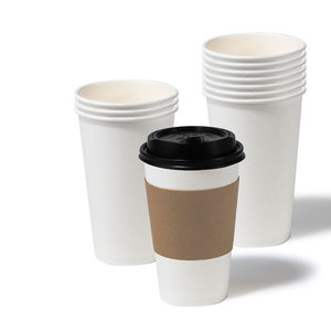 Gobelets en papier personnalisés imprimés sur mesure <span class=keywords><strong>avec</strong></span> une capacité de 8 oz pour les mariages - Product Image 1