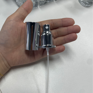 Hot Selling Glass Bottle Cap 18mm Aluminum Metal <strong>Plastic</strong> Perfume Pump <strong>Sprayer</strong> Black Atomizer <strong>20</strong>/<strong>415</strong> - Product Image 2