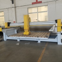Machines à pierre Scie à pont automatique Machine à découper la pierre CNC en marbre granit, utilisée pour les dimensions de coupe à plat