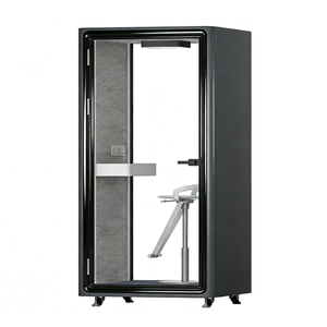 Cabinas de Reuniones Insonorizadas Removibles Hechas de Panel Acústico <span class=keywords><strong>y</strong></span> Vidrio Insonorizado, Cabina de Trabajo Mimi, Cabina de Maquillaje - Product Image 2