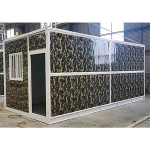 Casa prefabricada apilable portátil impermeable económica de construcción rápida verificada contenedor plegable fácil para uso doméstico al aire libre - Product Image 2