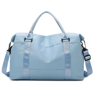 Bolsa de viaje deportiva y deportiva para mujer con logotipo personalizado, gran capacidad, tela Oxford 600D, poliéster, estilo moderno con cierre de cremallera - Product Image 4