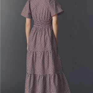 Vestido Maxi Casual Floral con Decoración Bordada, Lazos de Encaje, Ecológico, Transpirable, con Logotipo Frontal, Largo Midi para Verano - Product Image 2