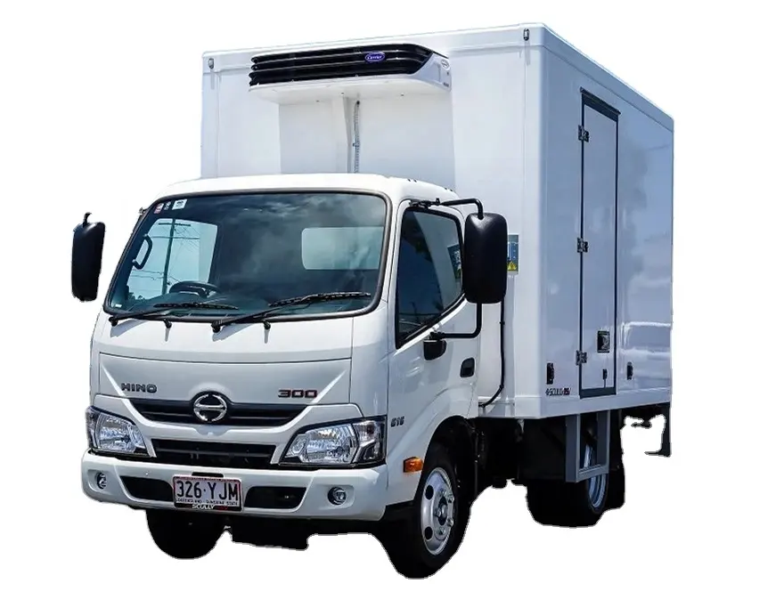 Alemania tecnología CKD/CBU/SKD camión refrigerado cuerpo congelador caja de refrigeración furgoneta