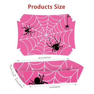 Nouvelle boîte en carton en forme de bateau pour fête sur le thème du football américain, idéale pour poulet frit et burgers - Product Image 6