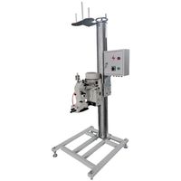 Machine à coudre industrielle à grande vitesse pour la fermeture des sacs tissés en PP, avec pliage des bords et couture en colonne, pour sacs de riz, de farine et d'aliments pour animaux