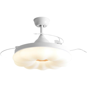 Invisible Fan Light <b>LED</b> Ceiling Fan Bedroom Dining Room Silent Full Spectrum Eye Protection 10-15 - Product Image 5