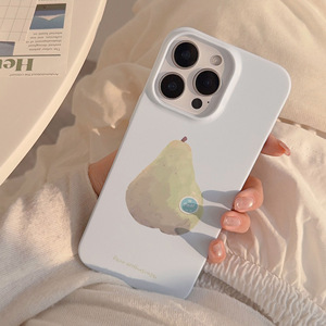 Divertente nicchia <span class=keywords><strong>verde</strong></span> pera TPU <span class=keywords><strong>custodia</strong></span> per ragazze Matte in stile Ins con impugnatura compatibile con <span class=keywords><strong>iPhone</strong></span> 16 Pro Max 15 14 12 - Product Image 2