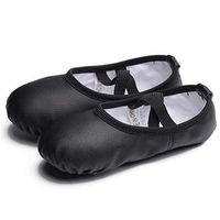 Chaussons de danse souples populaires en gros pour enfants et adultes, style sport, semelle intérieure en PU, pour la danse jazz - Tenue d'entraînement pour filles