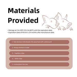 Animale veterinario Test rapido rapido porcellino <span class=keywords><strong>diarrea</strong></span> PEDV Kit Test Ab - Product Image 4