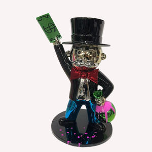 Escultura de <span class=keywords><strong>Alec</strong></span> <span class=keywords><strong>Monopoly</strong></span> de alta calidad, estatua de Arte de dibujos animados de <span class=keywords><strong>Monopoly</strong></span> de hombre de fibra de vidrio, artesanías de resina personalizadas para adornos para el hogar - Product Image 1