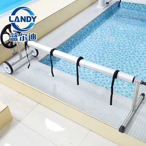 Enrouleur de bâche solaire portable en alliage d'aluminium 86D, facile à installer, pour <span class=keywords><strong>piscine</strong></span> hors sol - Product Image 1