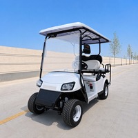 Mobil Golf Listrik untuk Penggunaan Off-Road, Transportasi Tamu di Resort dan Hotel Pribadi dengan Kursi yang Sangat Tahan Lama