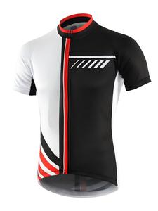 Maillot <span class=keywords><strong>de</strong></span> vélo personnalisé pour <span class=keywords><strong>homme</strong></span>, manches courtes, respirant, séchage rapide, pour vélo <span class=keywords><strong>de</strong></span> route et VTT, fabricant OEM - Product Image 1