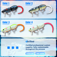Señuelo de Pesca MISTER LURE de 16 g, Señuelo de Superficie Multisección, Señuelo Artificial, Crankbait, Señuelo Minnow, Wobbler