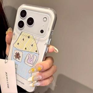 Custodia per telefono alla moda con animali cartoni animati, carina e femminile, per 17promax 1615 14 <span class=keywords><strong>13</strong></span> 12 11. Custodia estetica all'ingrosso per ragazze e donne. - Product Image 6