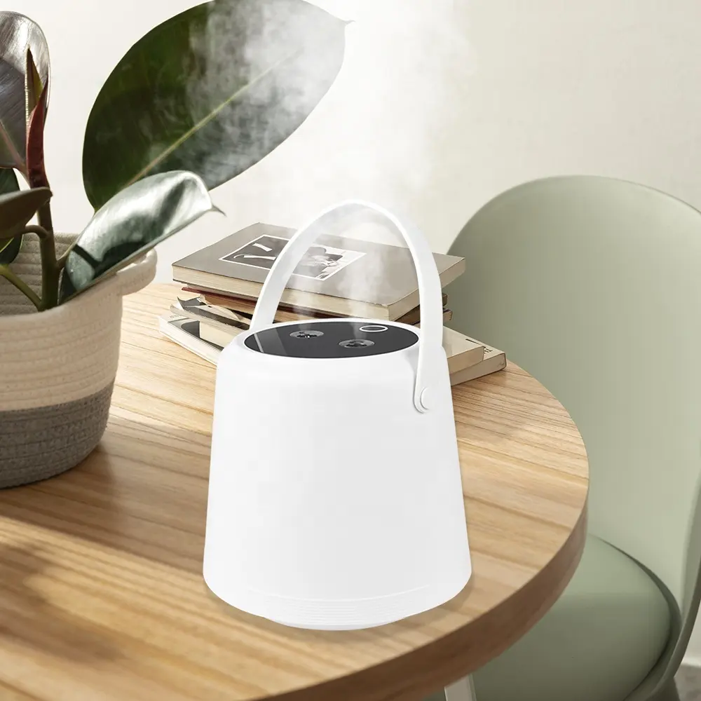 Dual Nozzle H20 Mini Humidifier Portable Rechargeable Air Washer 500ml Easy Clean Cordless Chinese Humidifier\